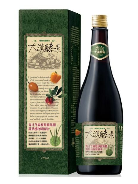 [S] Da Han Green juice, Cordyceps sinensis, mycelium, vegetables, fruits, plants, fermented liquid 720ml/bottle, SDH18 (SDH18)