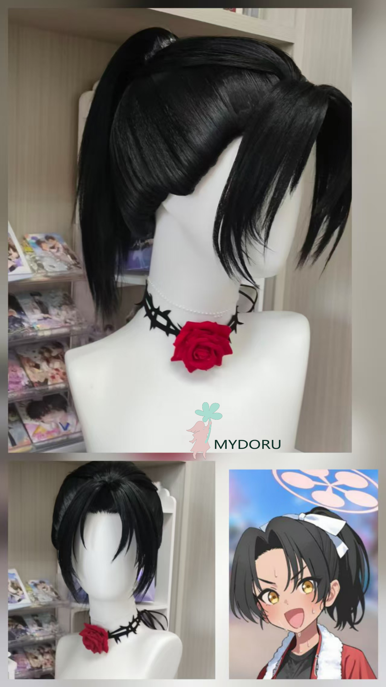 MyDoru- 凹凸咪娃娃/蝴蝶人形專屬 客製假髮系列   玩偶手辦 二次元人形玩偶 COSPALY玩偶