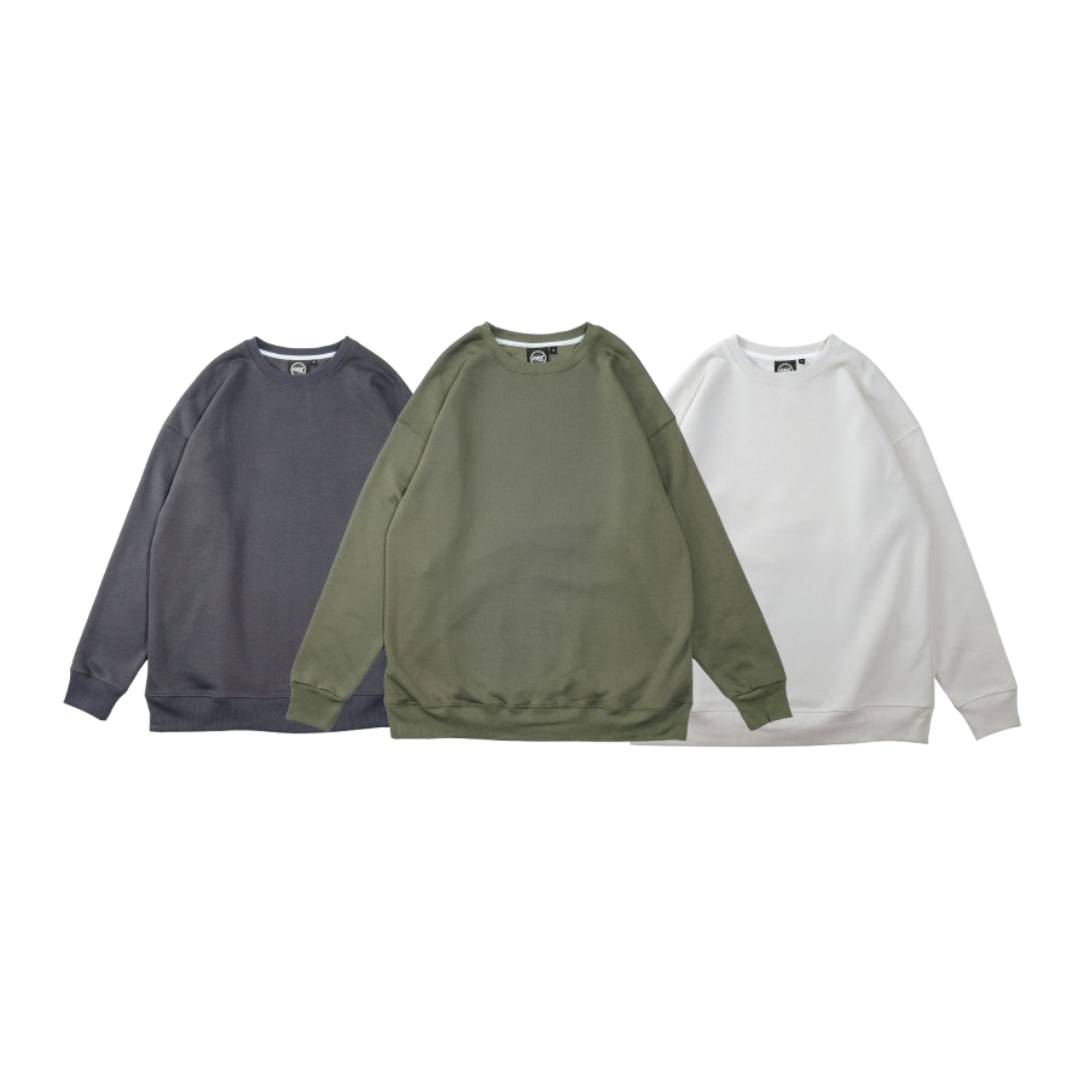 SBG 重磅素面大學T 0952