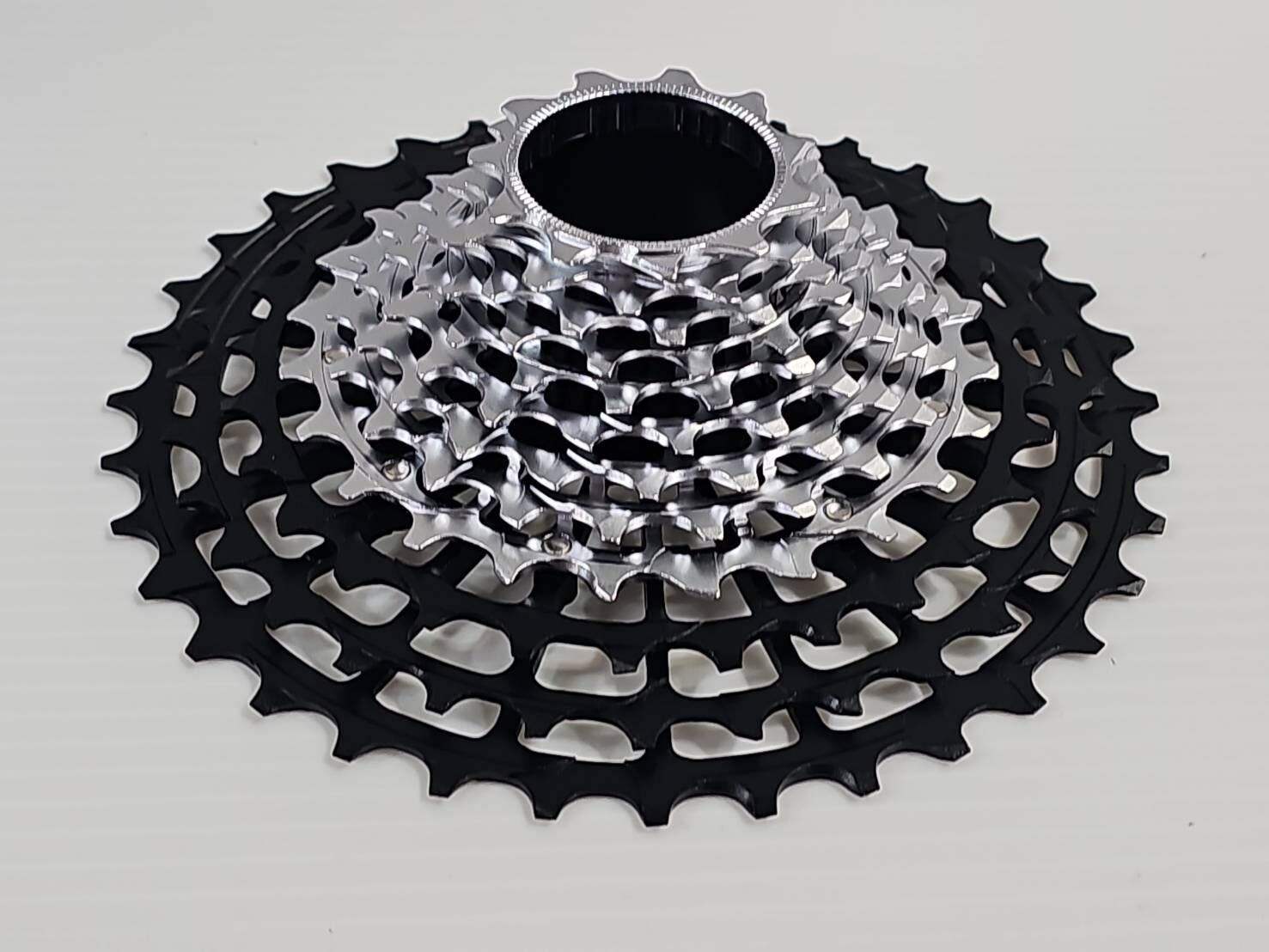 SUNSHINE Shimano HG 12S飛輪 11-36T 銀黑 日暉輕量化飛輪 日暉飛輪 SU12-1136SL 輕量飛輪