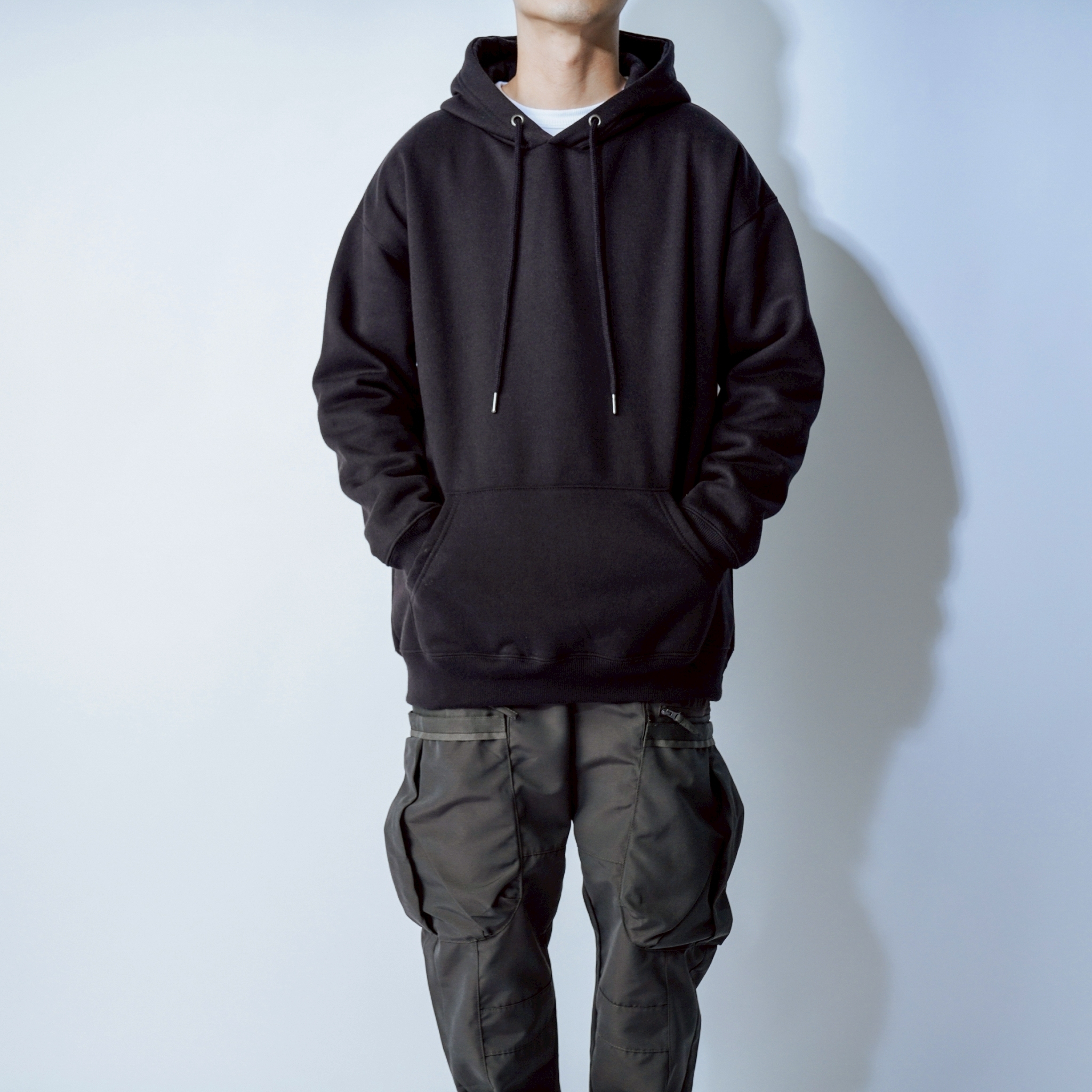 SBG 重磅素面帽T 0960