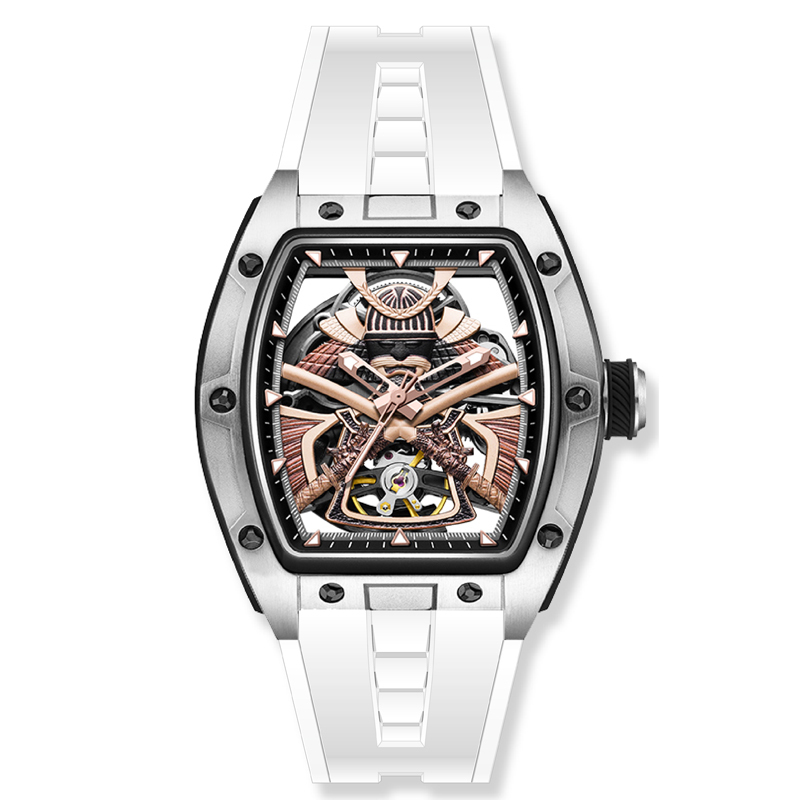 【BENTLEY 賓利】THE BUSHIDO武士道系列 BL-35 酒桶 機械 鏤空 夜光 手錶