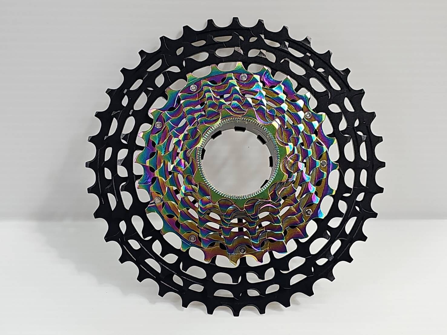 SUNSHINE Shimano HG 12S飛輪 11-36T 彩黑 日暉輕量化飛輪 日暉飛輪 SU12-1136SL 輕量飛輪