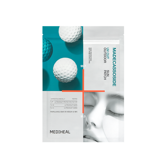 MEDIHEAL 積雪草UV防護戶外修護貼 4片 (寬版防護)