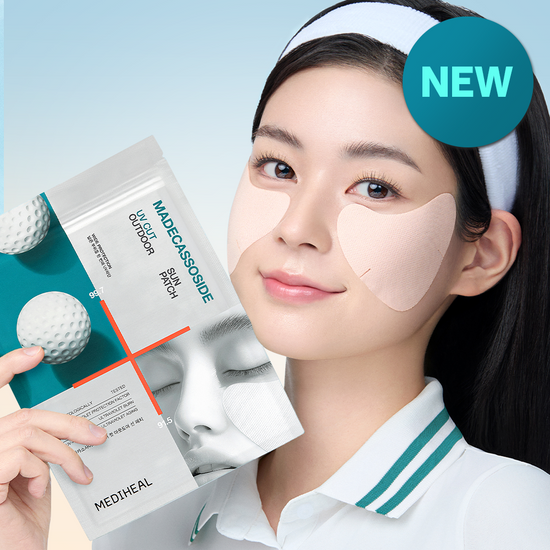 MEDIHEAL 積雪草UV防護戶外修護貼 4片 (寬版防護)