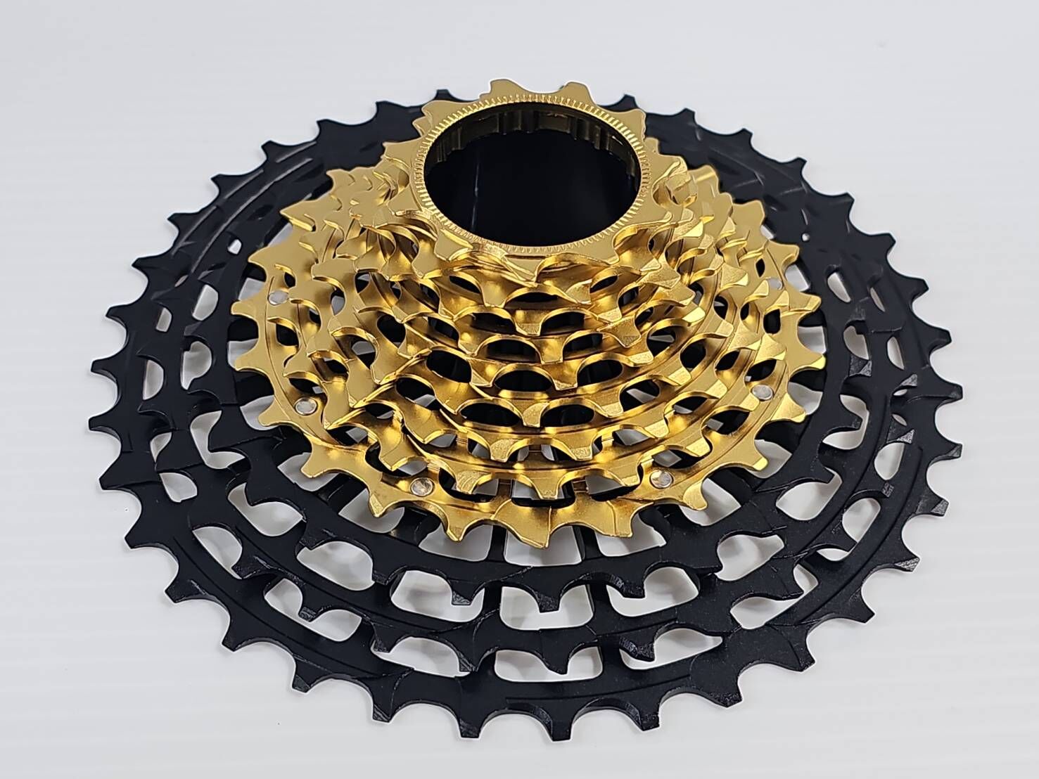 SUNSHINE Shimano HG 12S飛輪 11-36T 金黑 日暉輕量化飛輪 日暉飛輪 SU12-1136SL 輕量飛輪