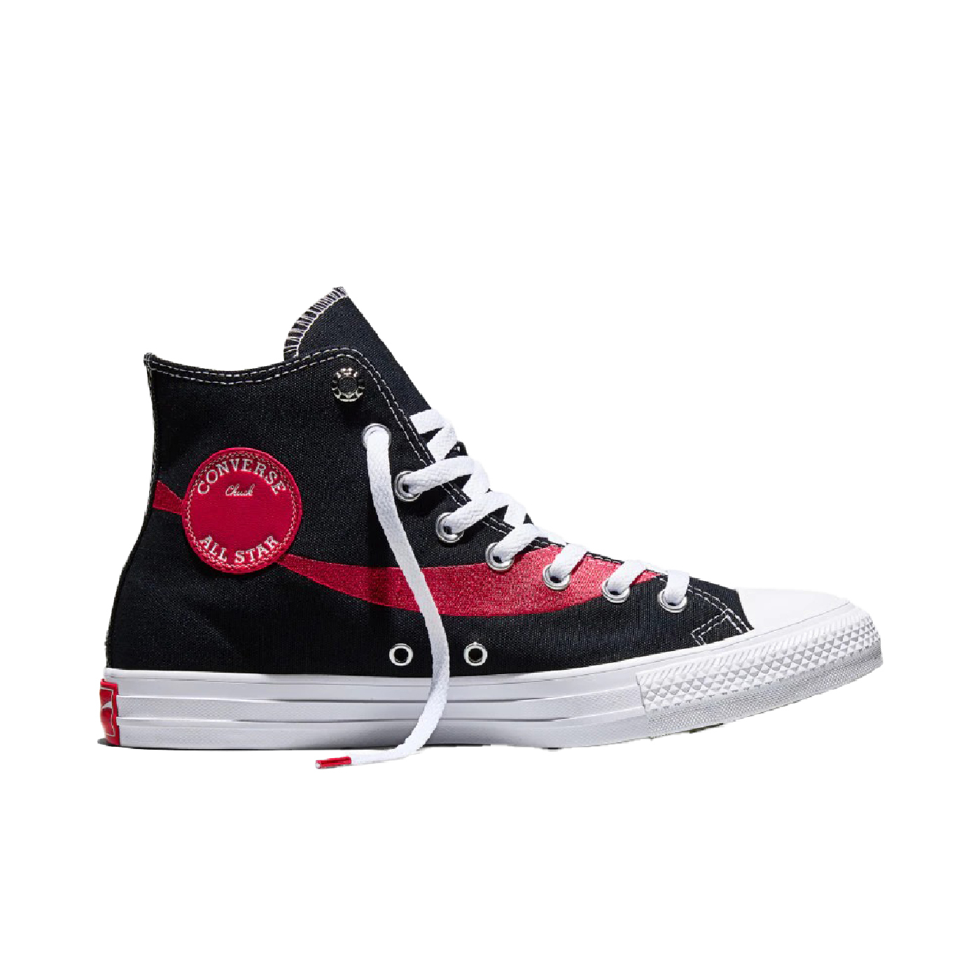 男女鞋 CONVERSE X COCA-COLA CHUCK TAYLOR ALL STAR 黑色 可口可樂 可樂 聯名款 高筒 帆布鞋【A18435C】