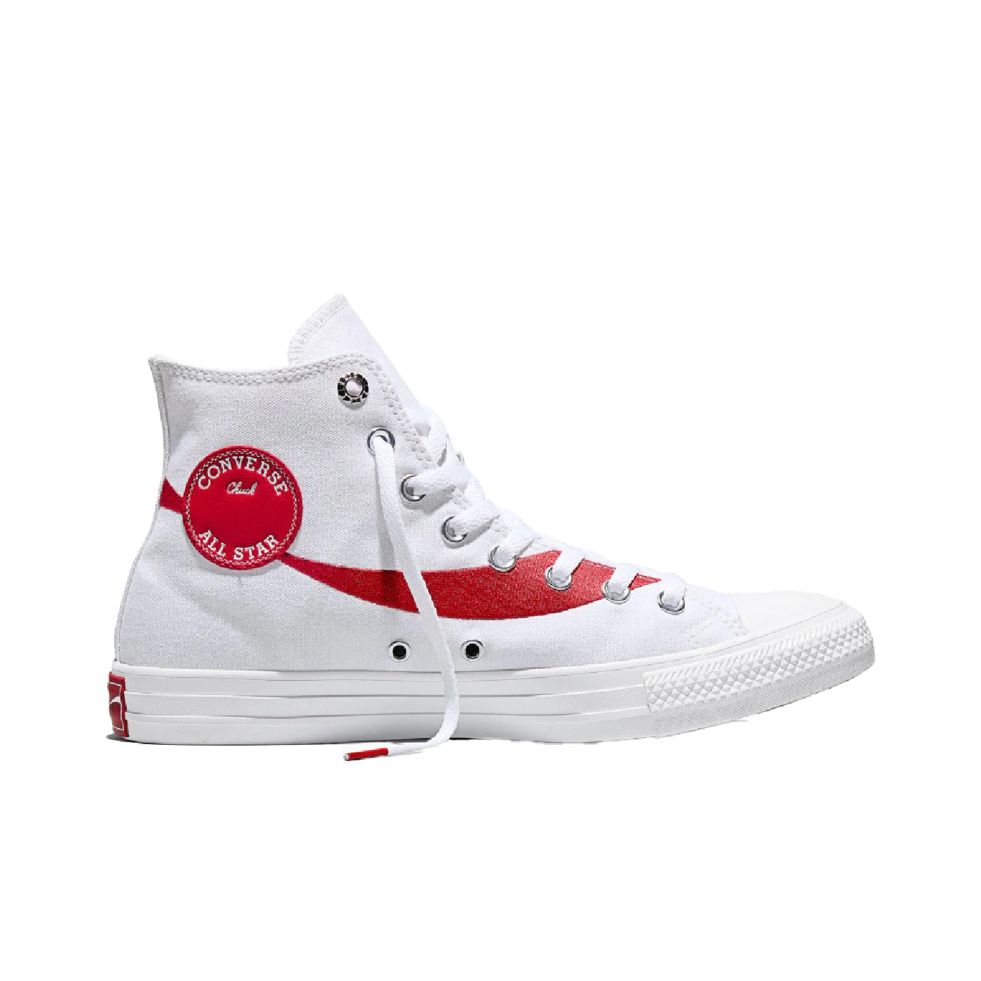 男女鞋 CONVERSE X COCA-COLA CHUCK TAYLOR ALL STAR 白色 可口可樂 可樂 聯名款 高筒 帆布鞋【A18434C】