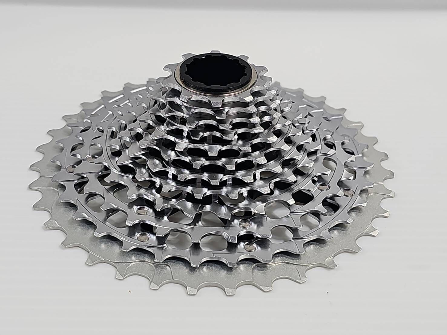SUNSHINE SRAM XDR 12S飛輪 10-36T 全銀 日暉輕量化飛輪  日暉輕量化祼空版飛輪 輕量飛輪 重量231g