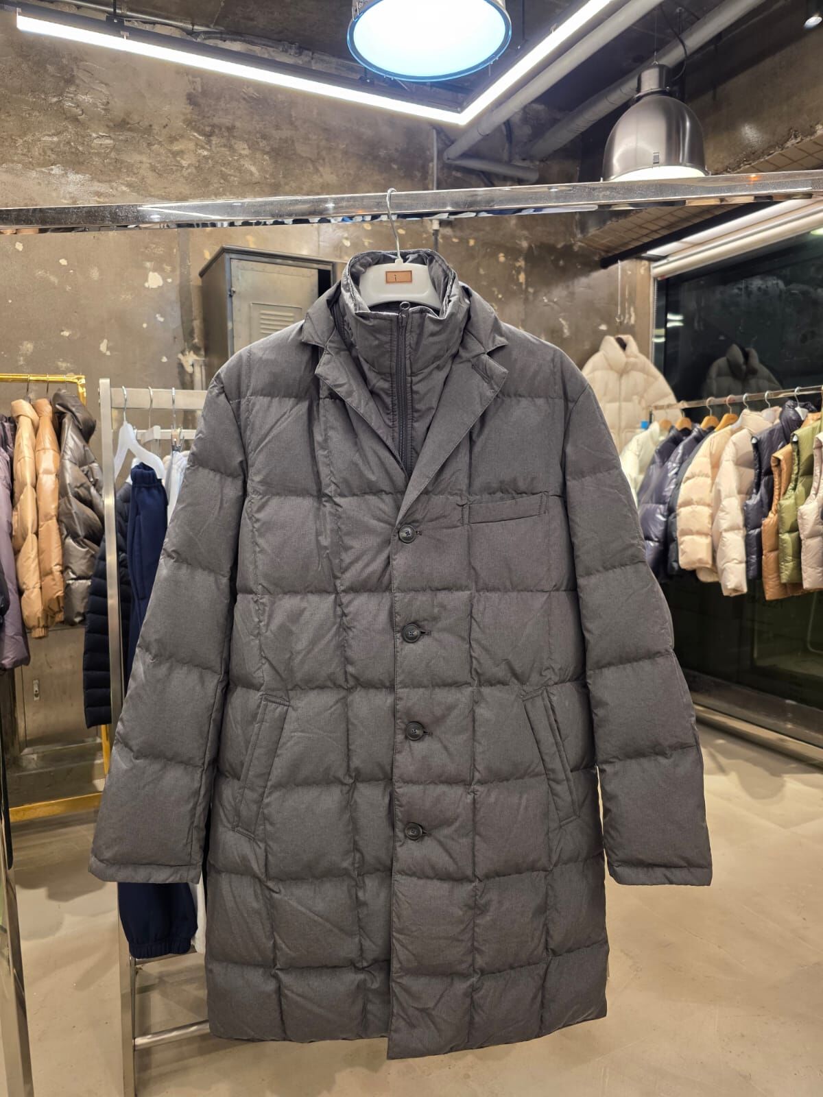 【直播】LL110609 羽絨長款外套