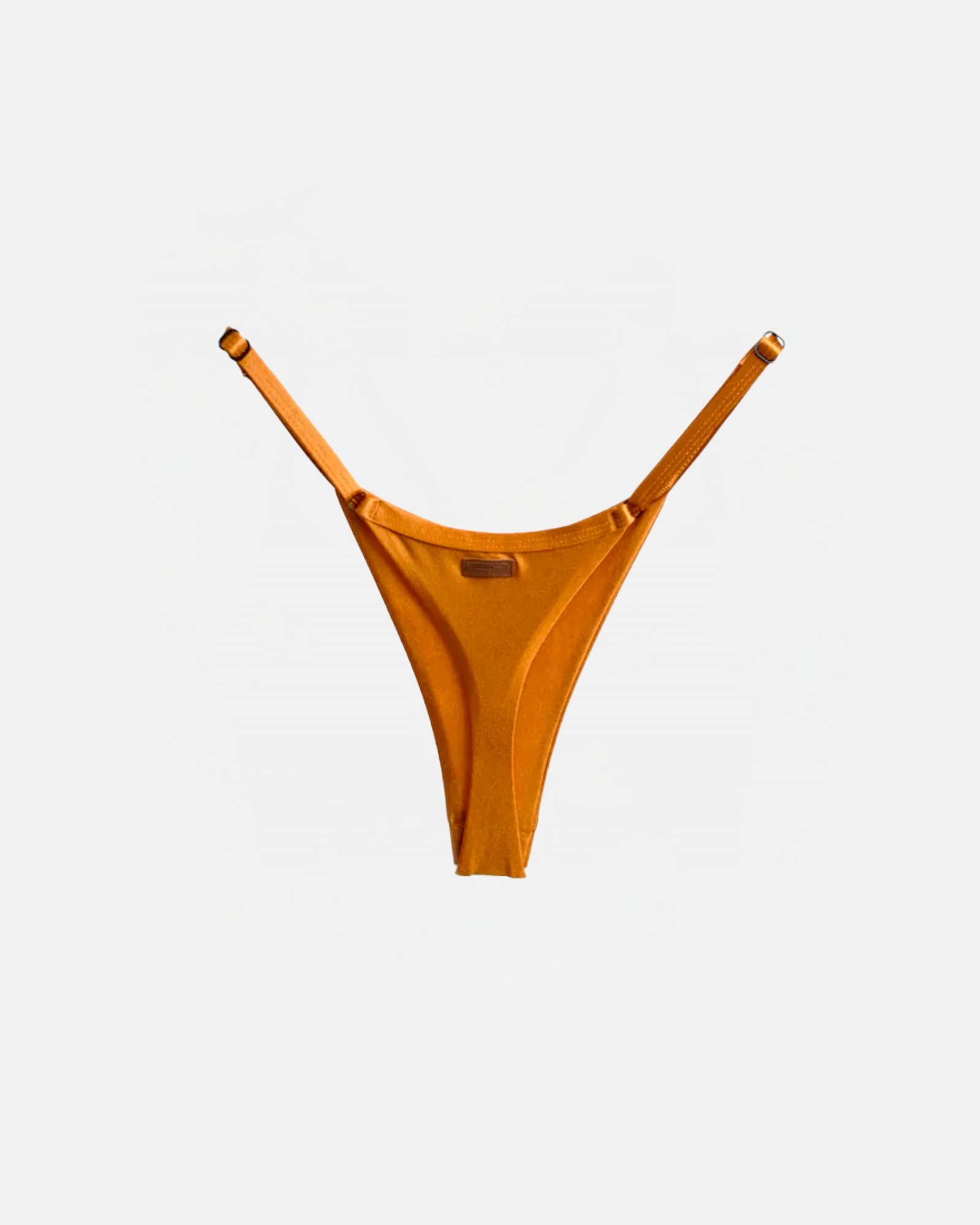 【絲光南瓜藤黃】SUNNY 極細日曬丁字泳褲