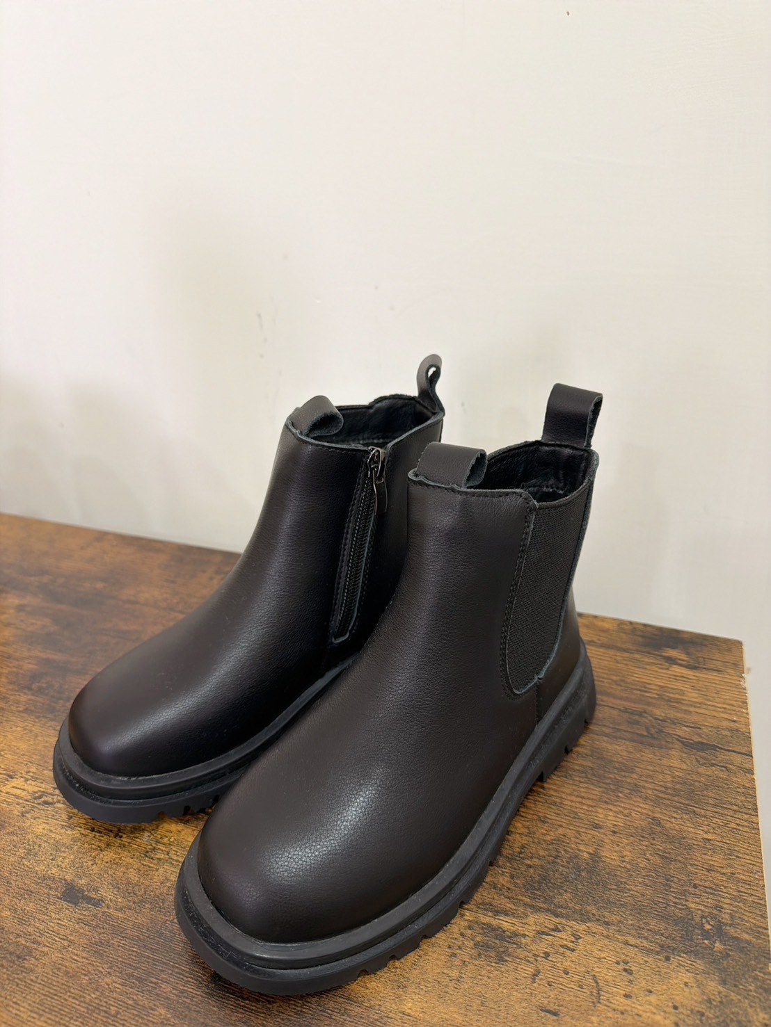 萬中選一的軟墊皮靴