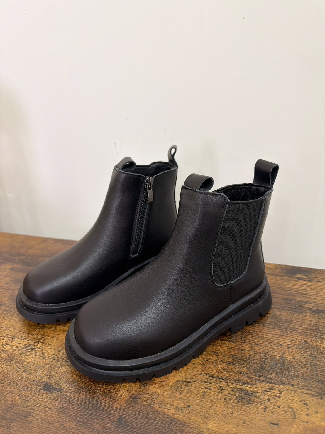 萬中選一的軟墊皮靴