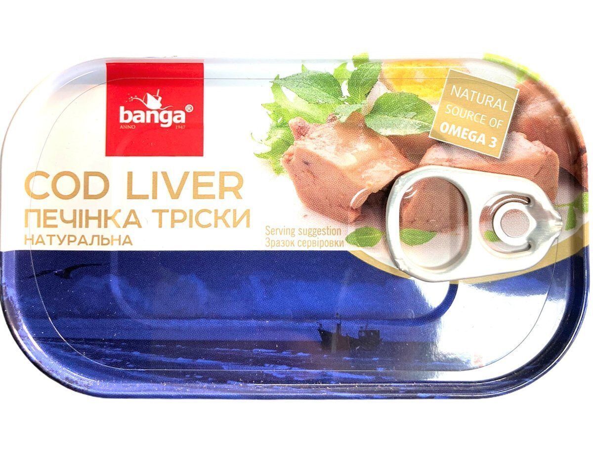 Banga 煙鱈魚魚肝｜115g