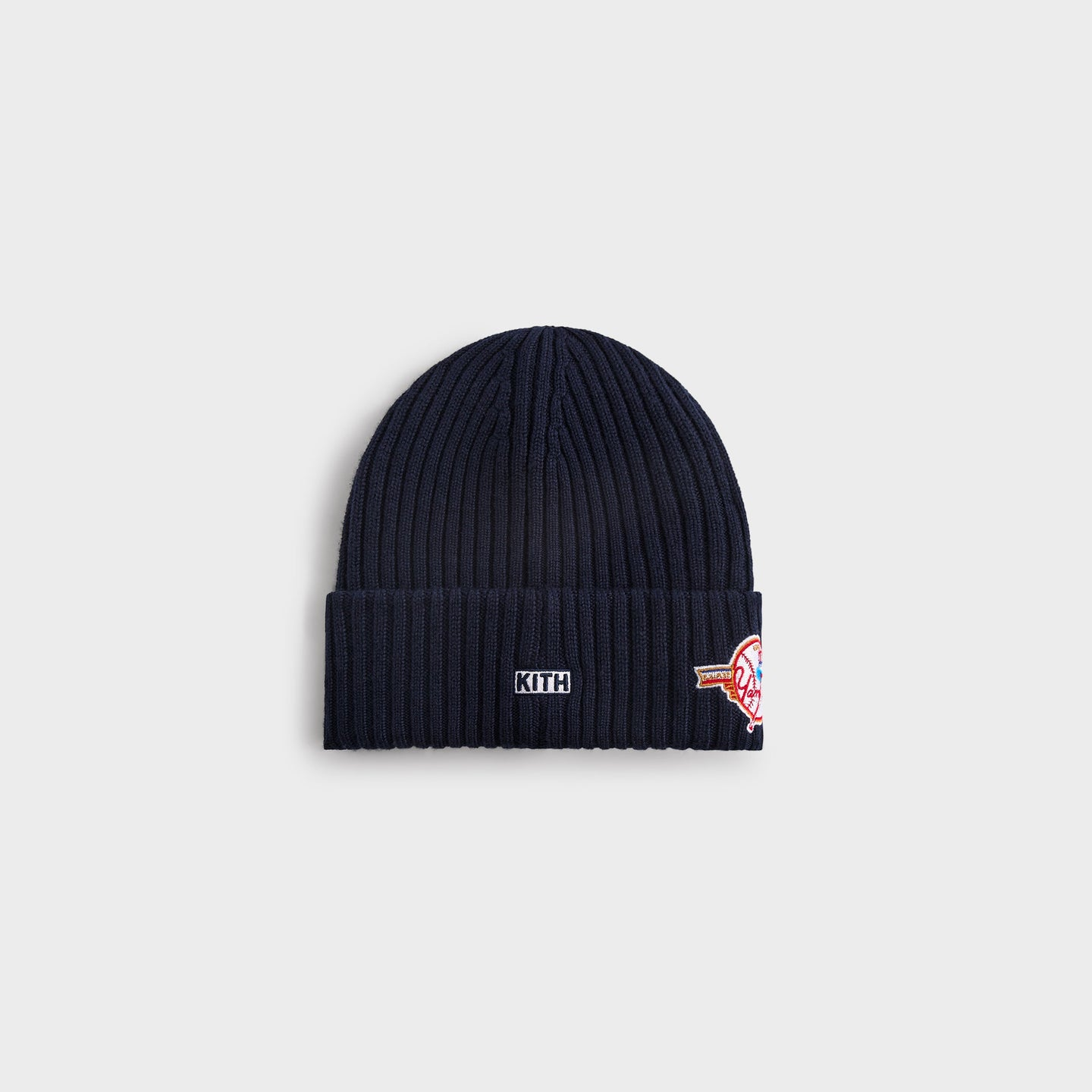 2025AW Kith & New Era for the New York Yankees Merino Knit Beanie 聯名 紐約 洋基 美麗諾羊毛 毛帽 帽子 現貨 KHM051231