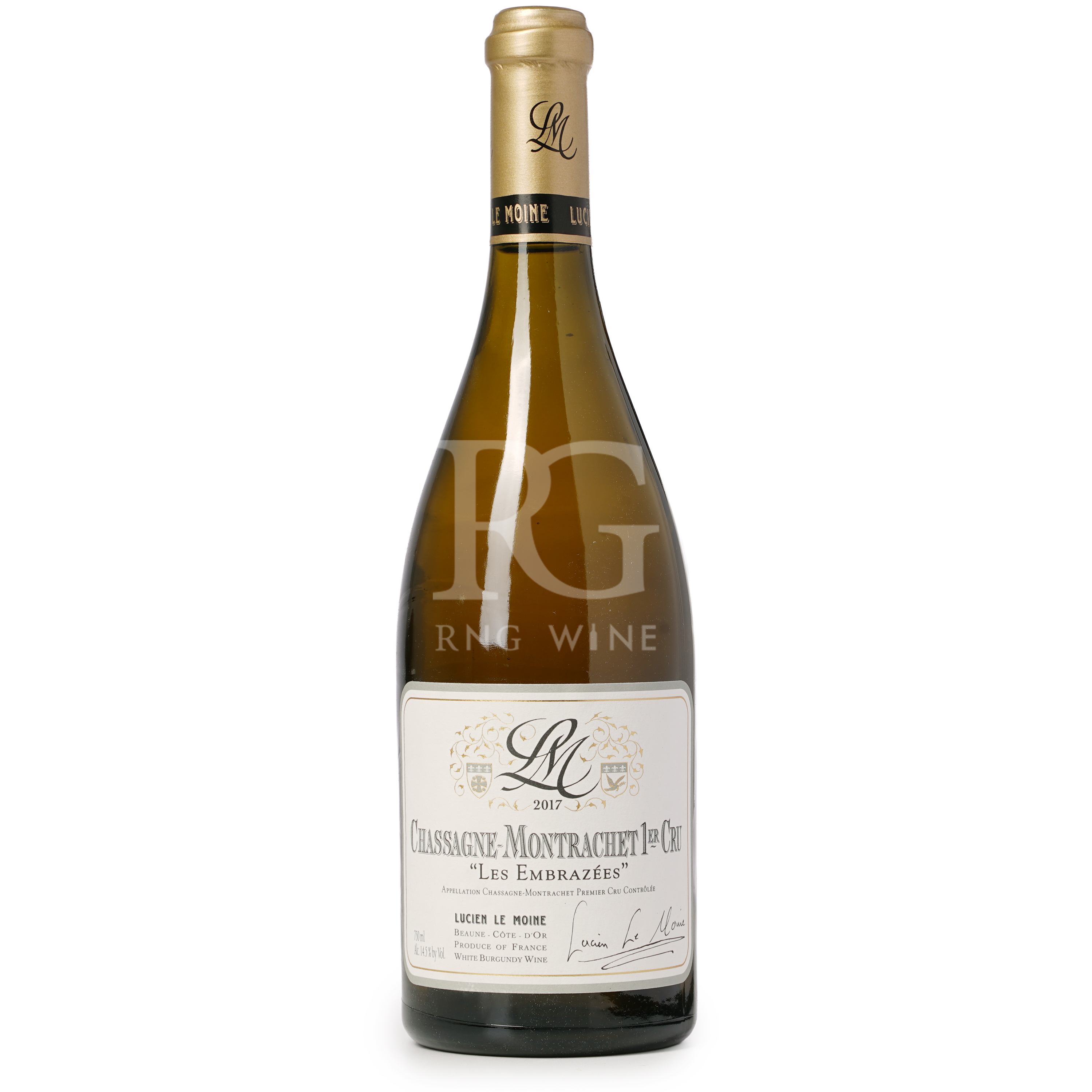 Lucien Le Moine Chassagne Montrachet 1er Cru Les Embrazees 2017