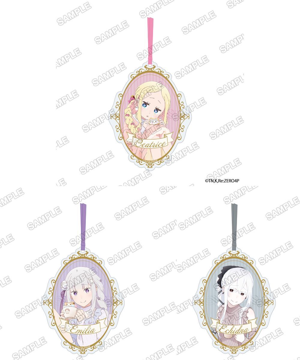 預購-「Re:從零開始的異世界生活」 壓克力書籤 愛蜜莉雅的誕生日生活2025ver. 系列【日本進口精品】