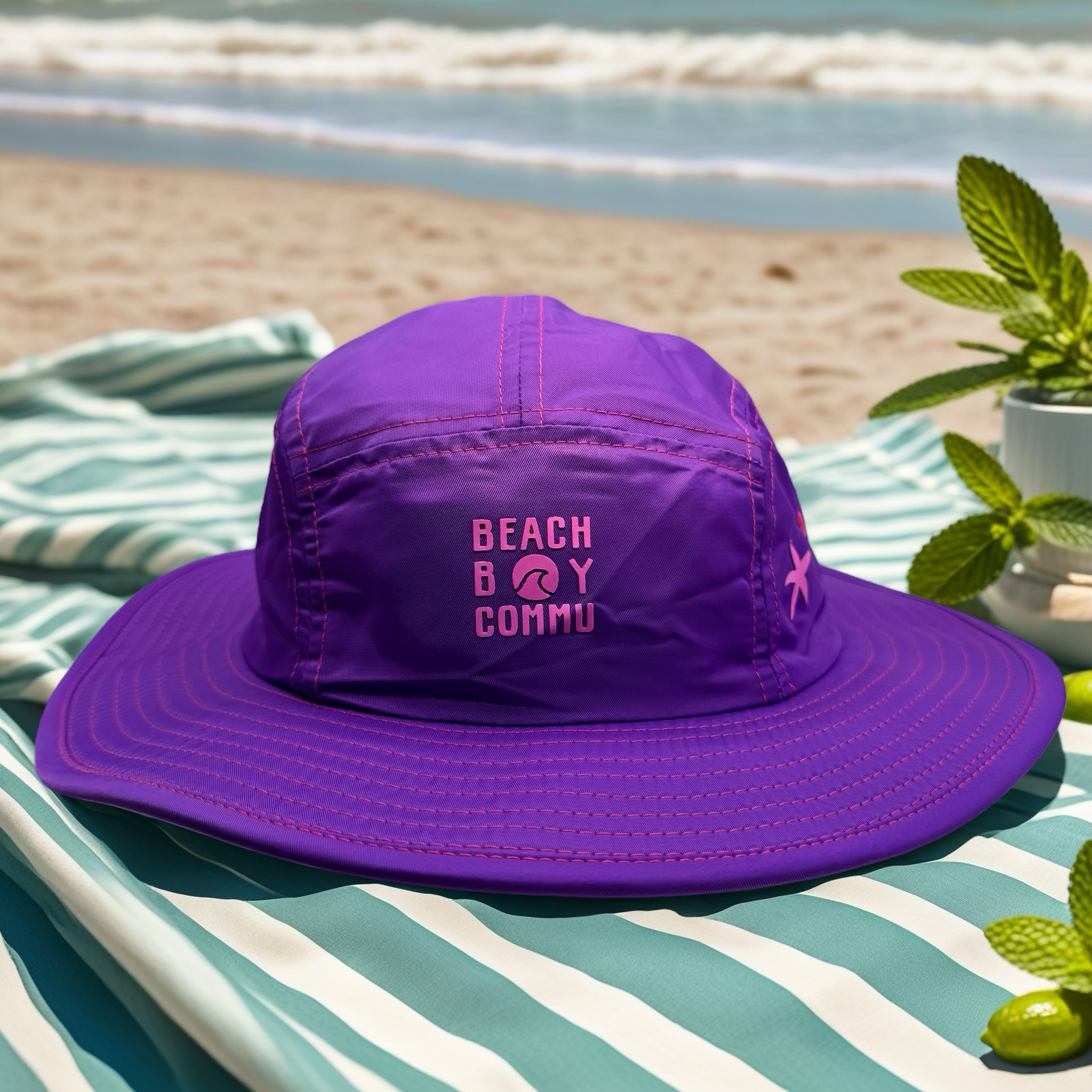 Beach boy commu Bucket Hat Dive Hat Surf Hat⎪漁夫帽衝浪帽遮陽