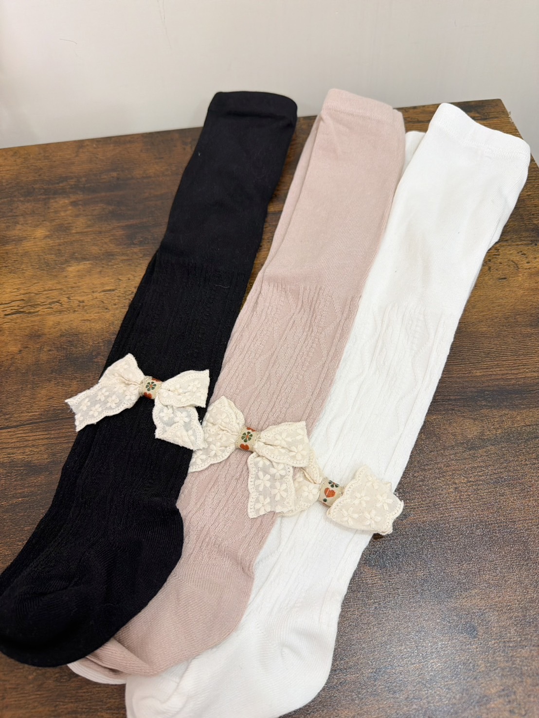 蝴蝶結褲襪