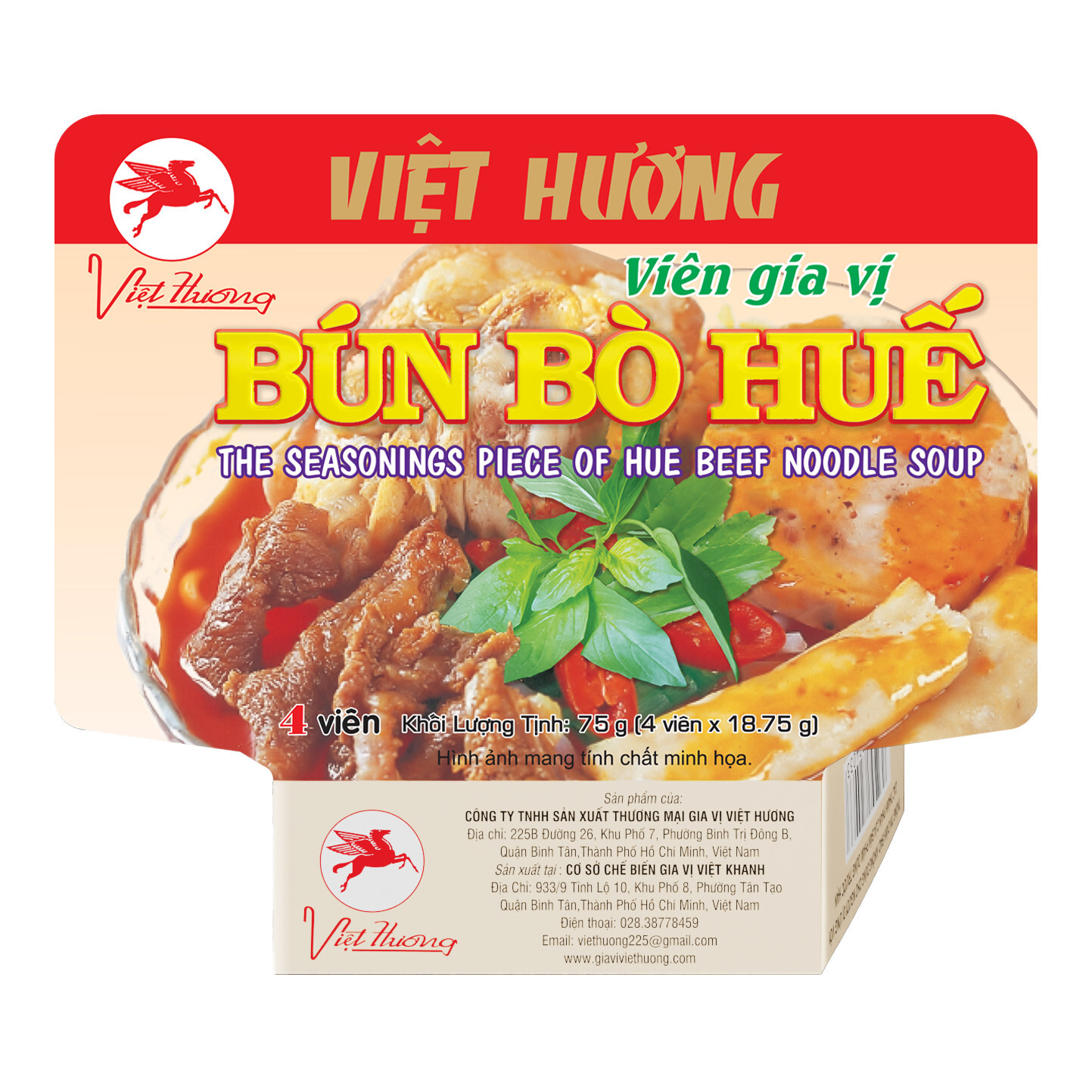 Viet Huong Hue beef noodle soup seasoning base 75g