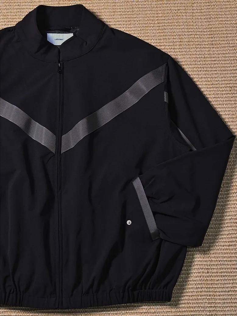LAPRIMA 復古風訓練外套抗皺速乾機能外套