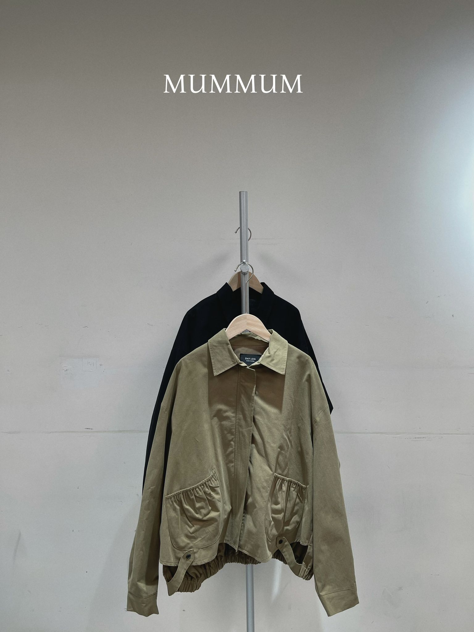 0212828a/秋冬南瓜袋拉鏈外套 52/52/25.5