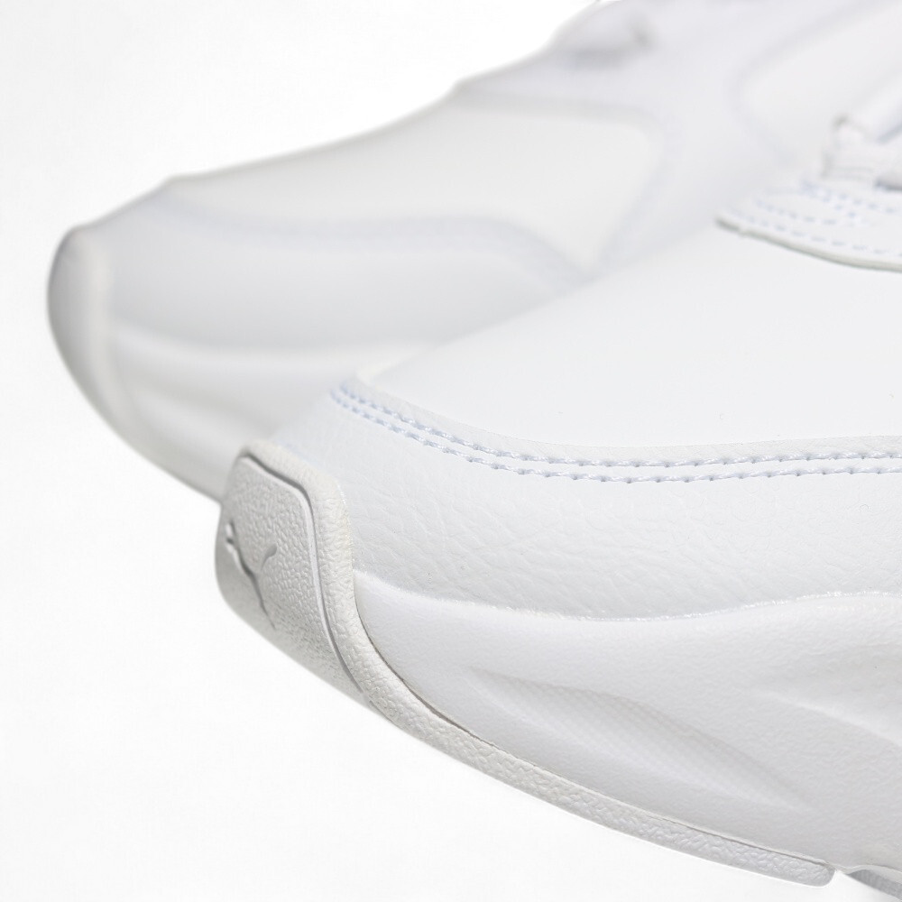 PUMA 休閒鞋 CASSIA 2.0 L 全白 皮革 復古 老爹鞋 女 40267802