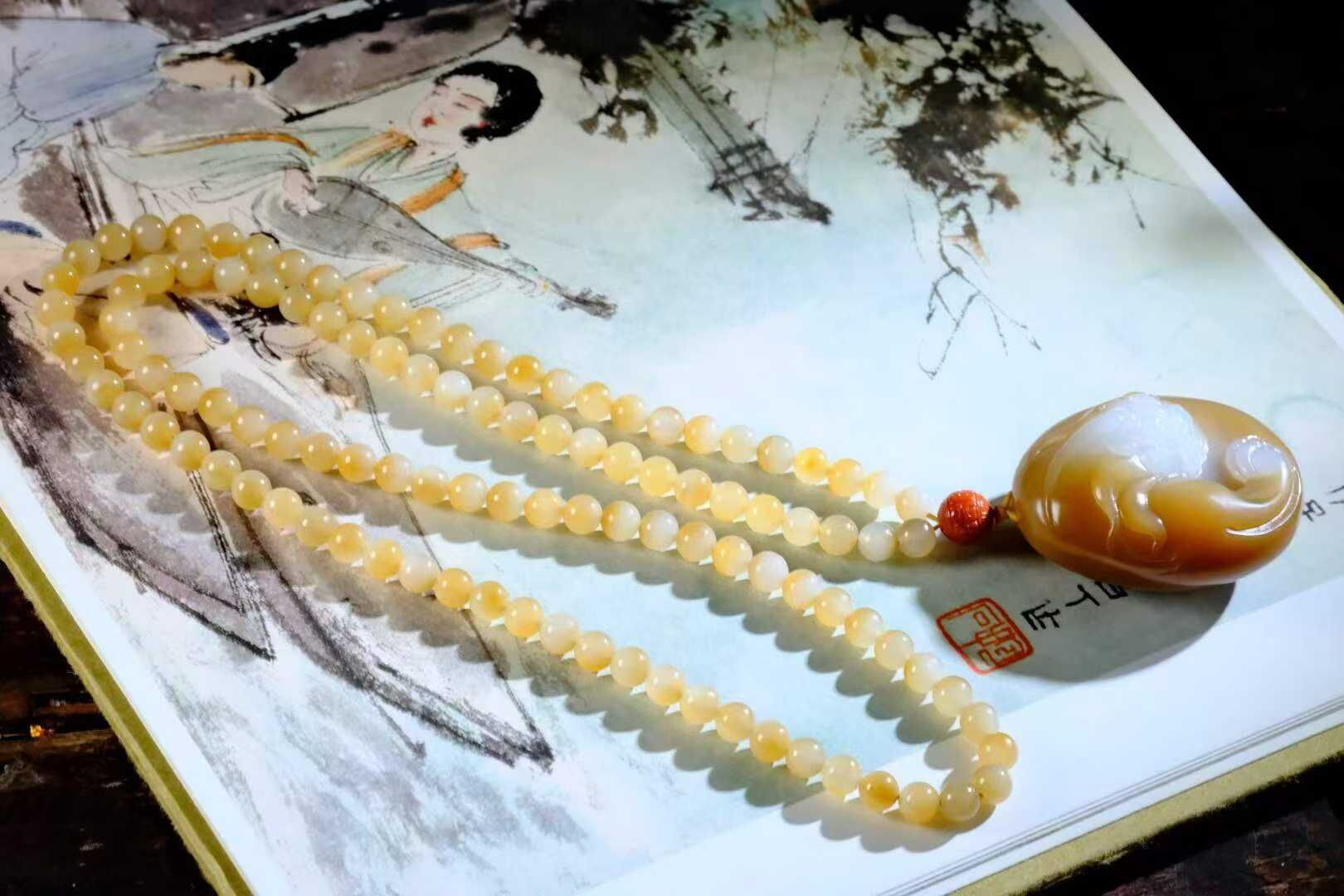 1023727 55.2mm和田玉糖料手鐲 (54-56)