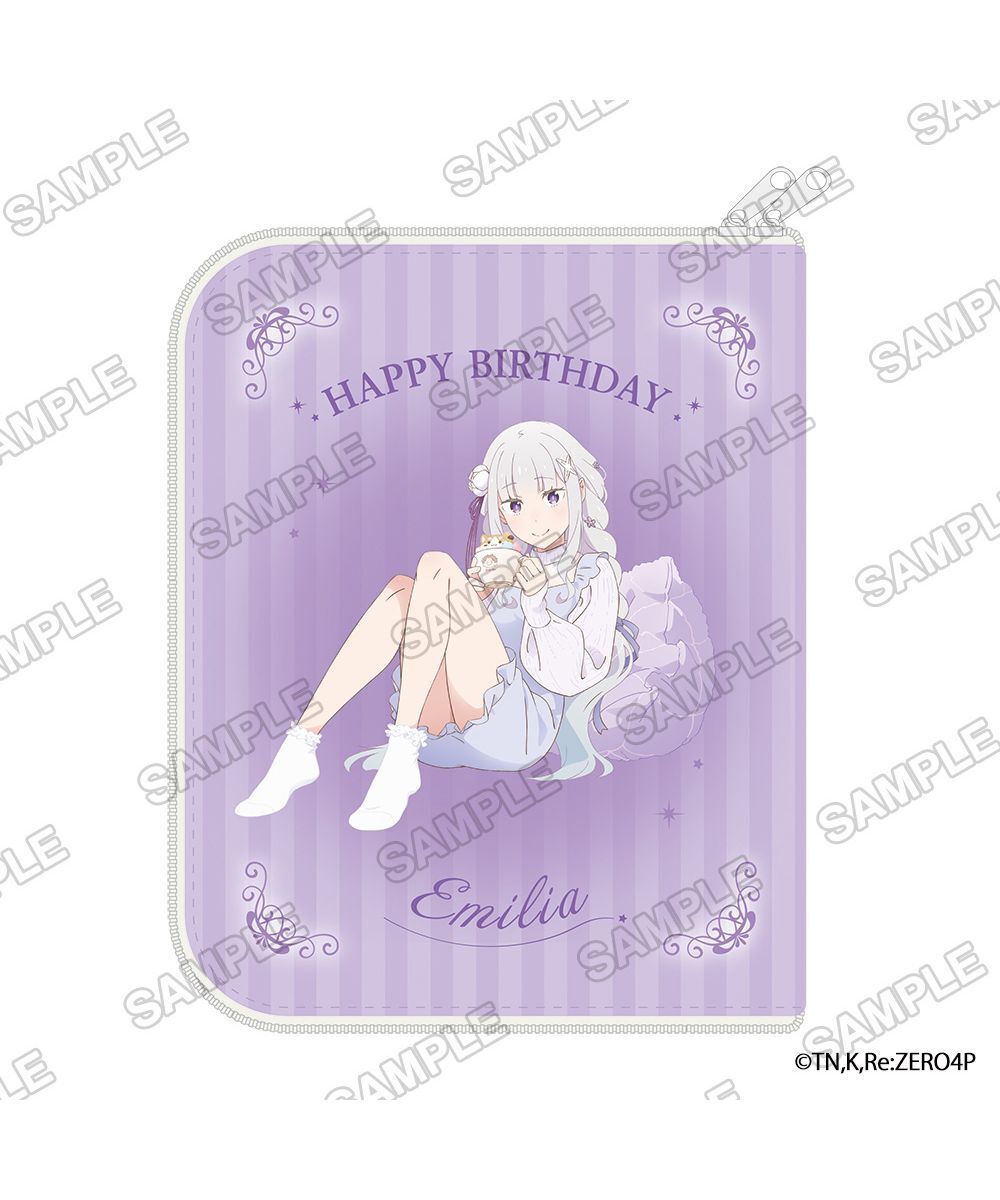 預購-「Re:從零開始的異世界生活」 書本造型收納包 愛蜜莉雅的誕生日生活2025ver.【日本進口精品】