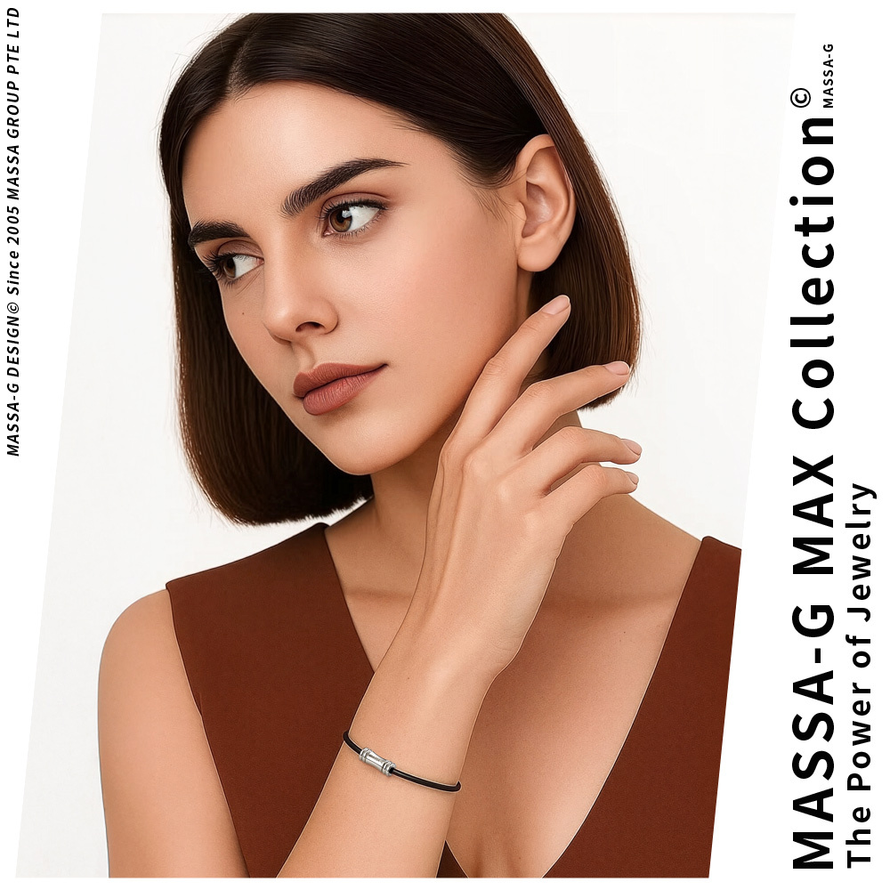 MASSA-G Wave鍺鈦能量手環/腳環-3MM
