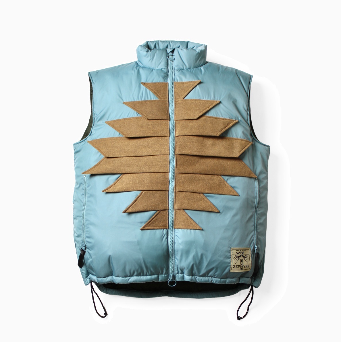 11/6 RELEASE: KAPITAL NYLON ZEPHER FISHING VEST - LT.BLUE PRE ORDER ITEM (預訂中)