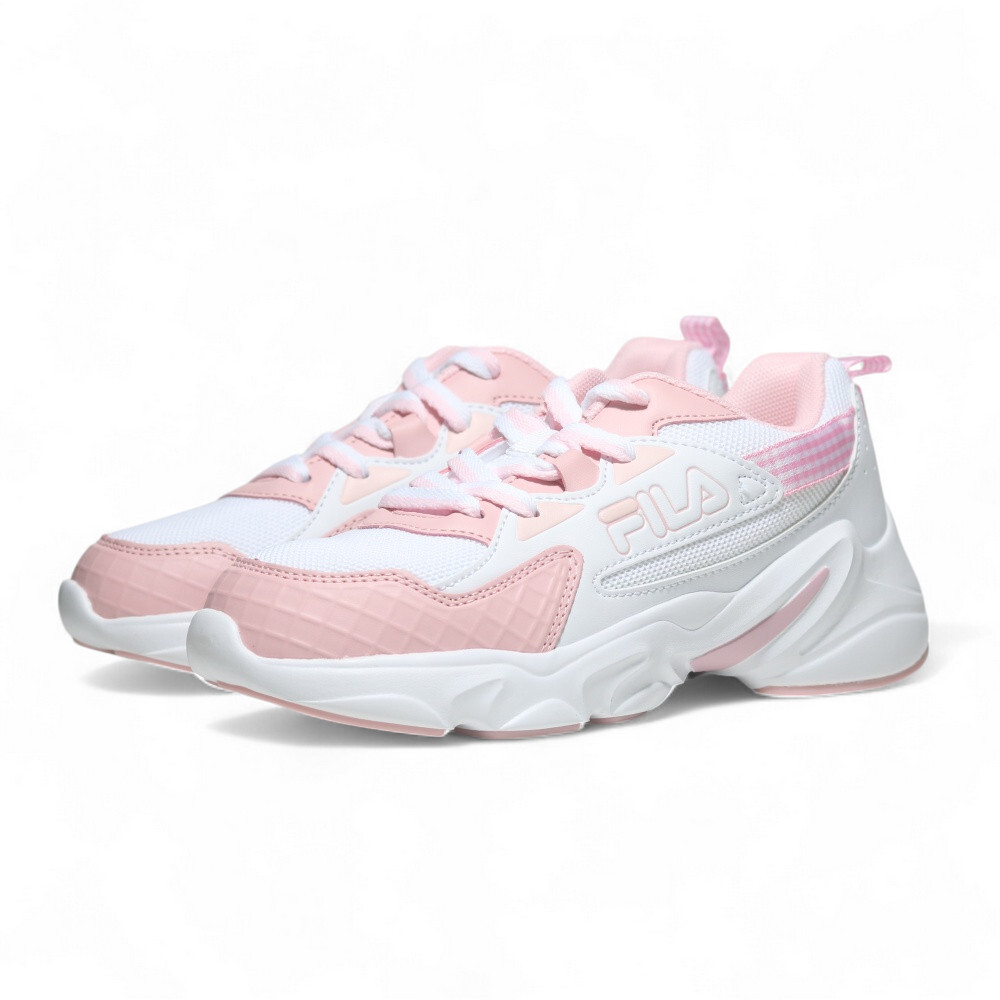 FILA 休閒鞋 HIDDEN TAPE 11 白粉 復古 老爹鞋 女 5C921Z155
