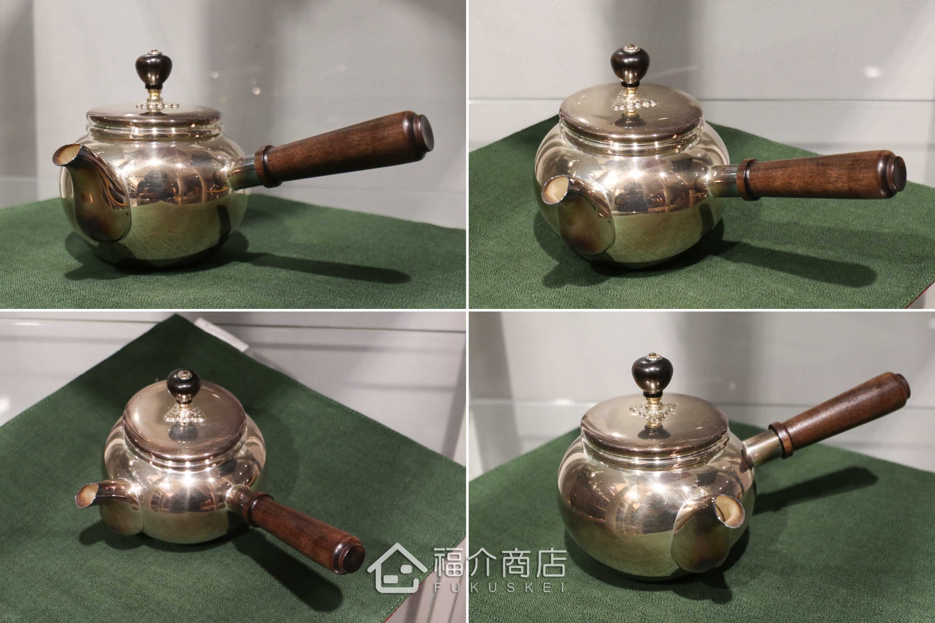 泡茶用的日本純銀茶壺