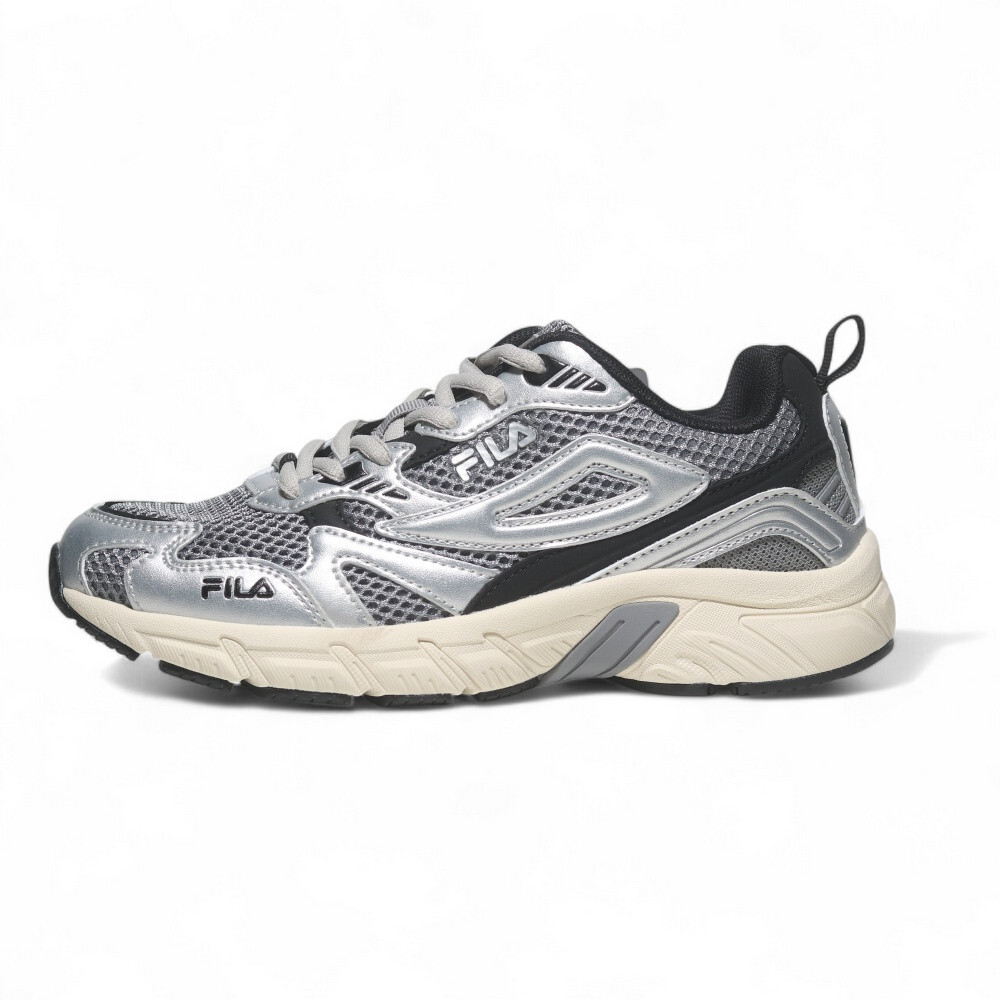 FILA 慢跑鞋 黑銀灰 復古 運動鞋 女 5J902Z848