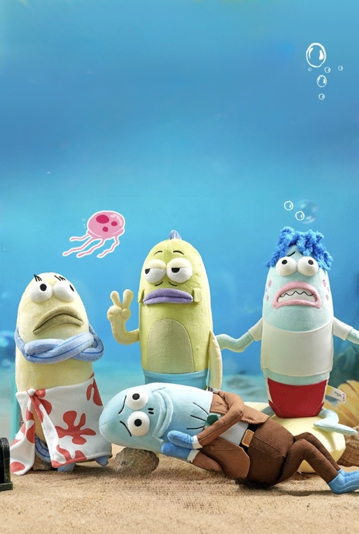 海綿寶寶 比奇堡居民 玩偶