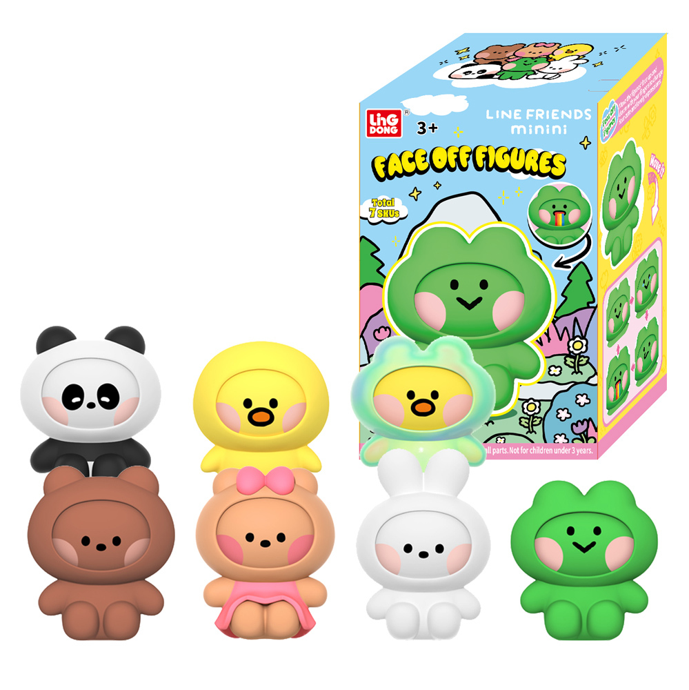 LINE FRIENDS minini-變臉公仔 隨機1入