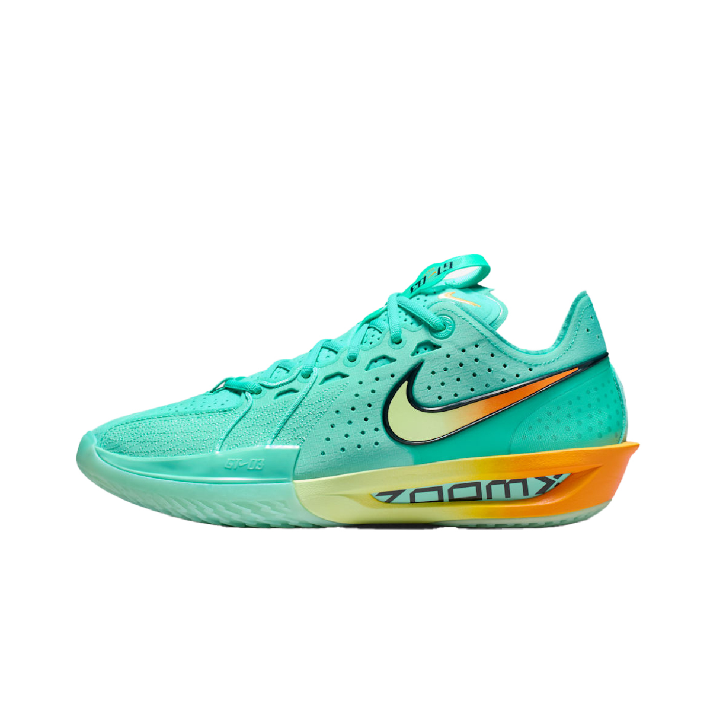 男鞋 NIKE AIR ZOOM G.T. Cut 3 EP 綠色 漸層 緩震 支撐 實戰 籃球鞋【DV2918-301】GTCut3 GTCUT