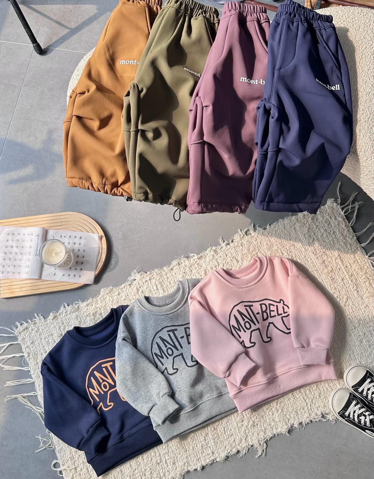 廠單 Montbell秋冬套裝