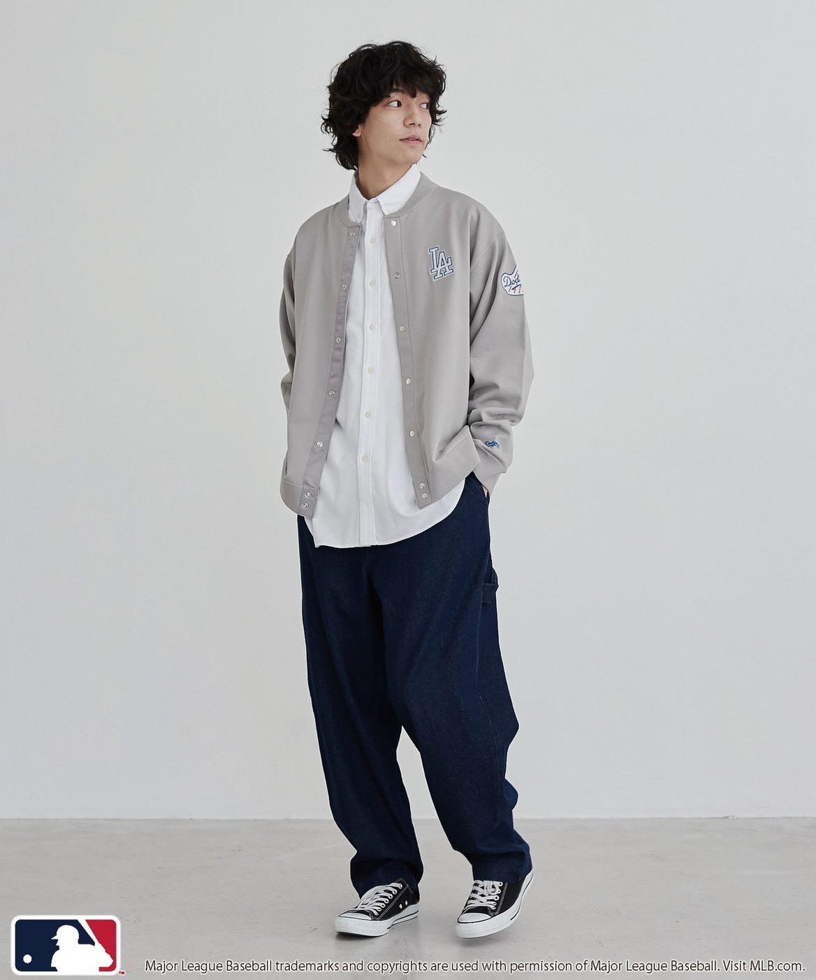 #日本限定預購 MLB 大聯盟限定款 補釘 針織夾克外套 六色