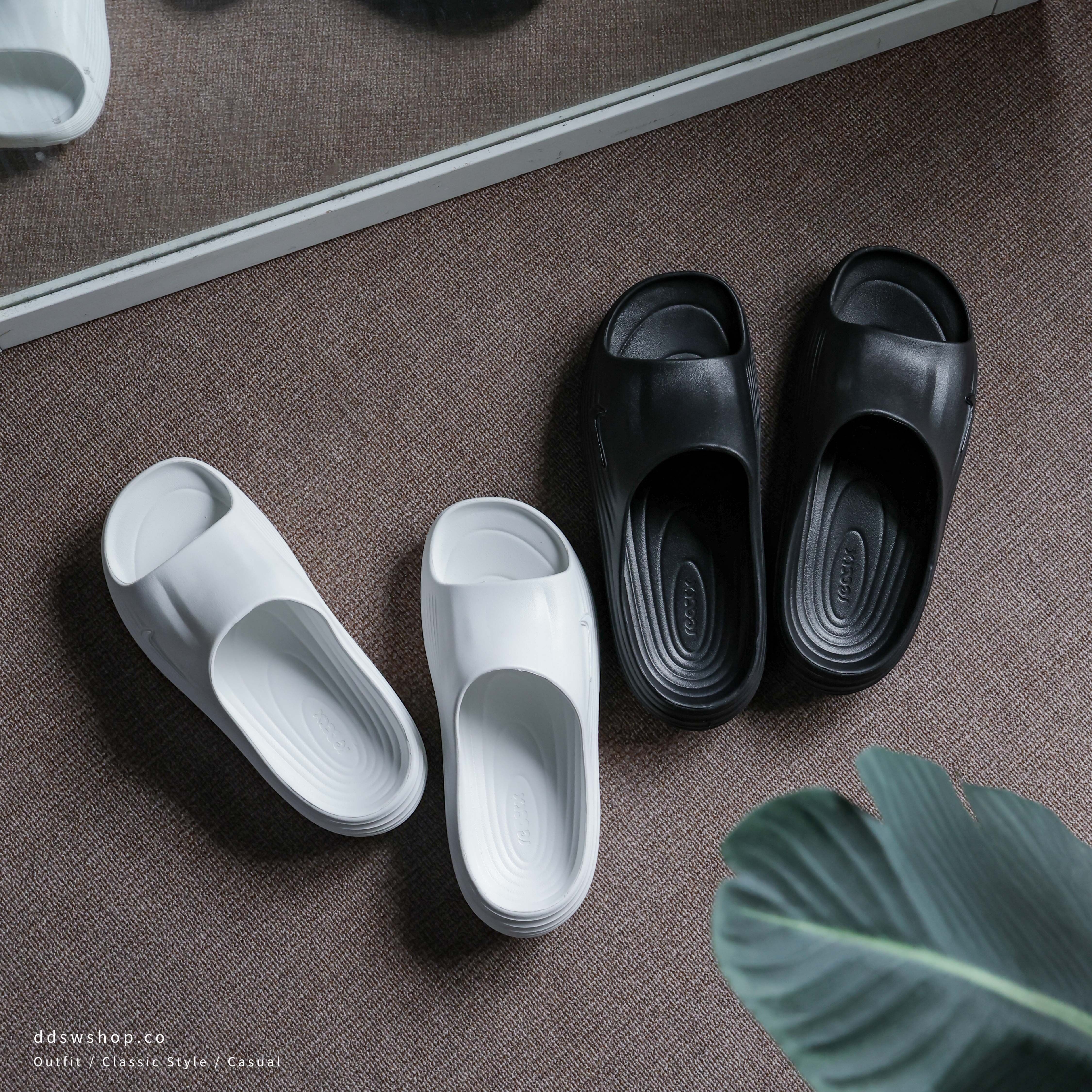 "調貨" Nike ReactX Rejuven8 全黑拖鞋