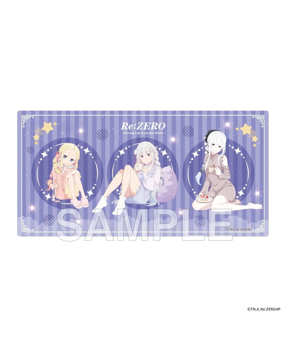 預購-「Re:從零開始的異世界生活」電競滑鼠墊 愛蜜莉雅的誕生日生活2025 ver.【日本進口精品】