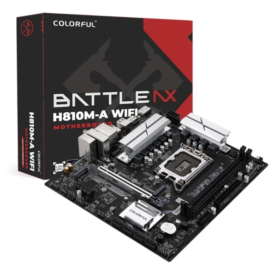 Colorful BATTLE-AX H810M-A WIFI V20 底板