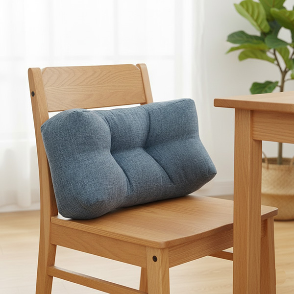 無印風素色加厚靠腰墊