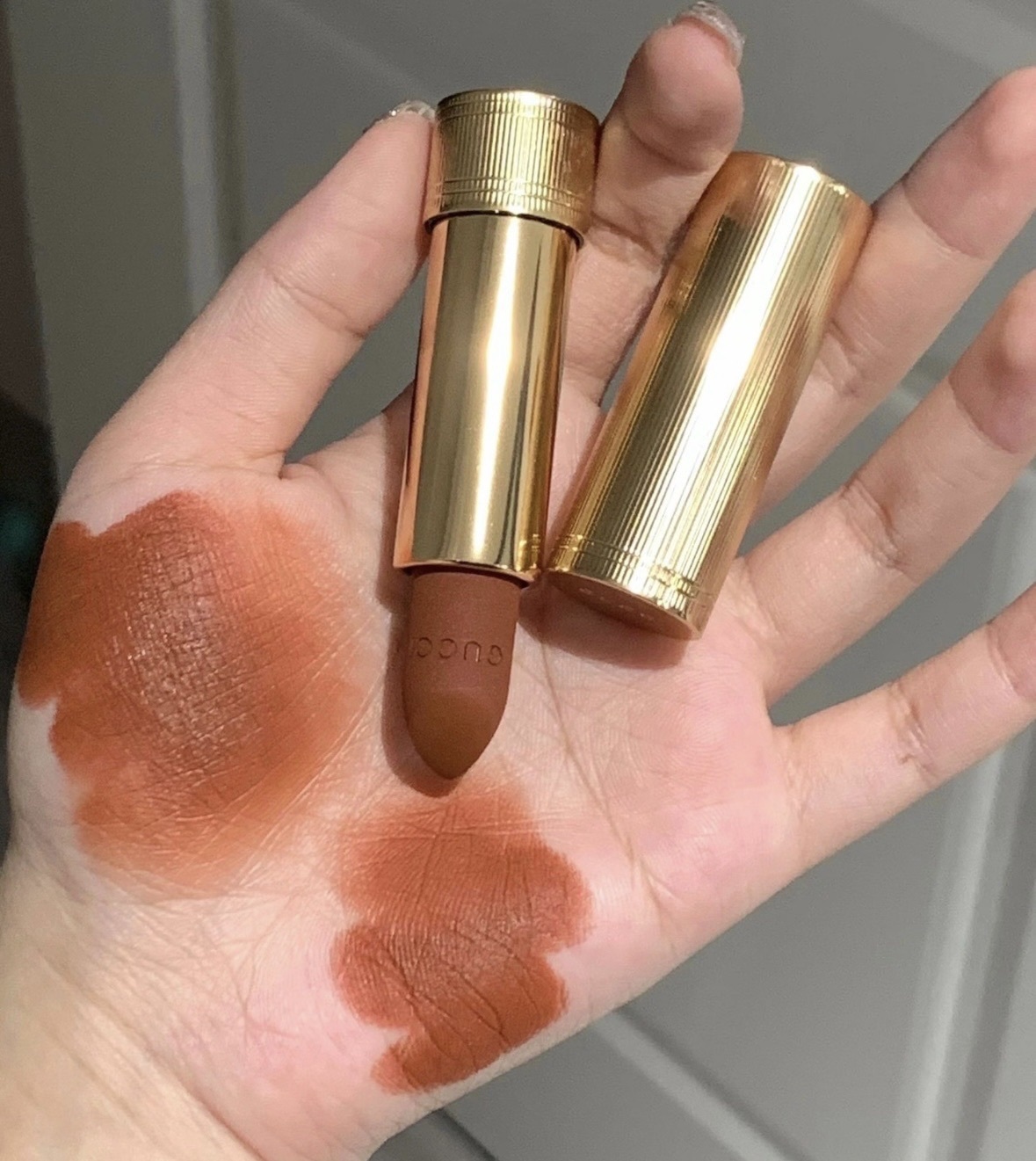 GUCCI 潤澤絨霧唇膏3.5g #308