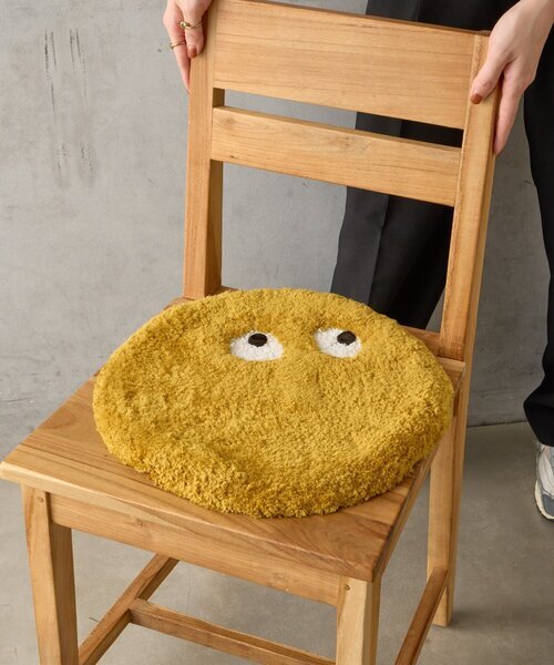 椅墊∣飛行怪獸系列 芥末黃∣日本 AND PACKABLE