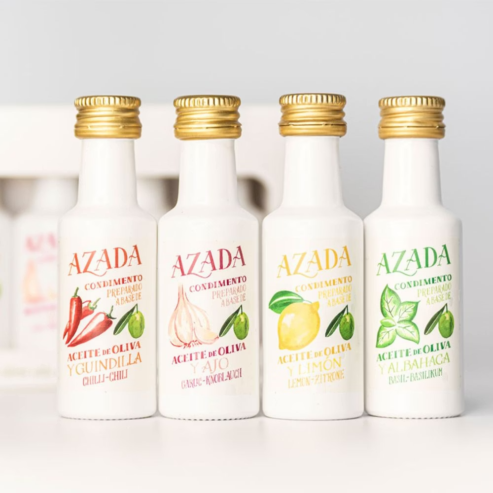 AZADA 亞查達 天然風味橄欖油 4入禮盒組（20ml 4入/組）