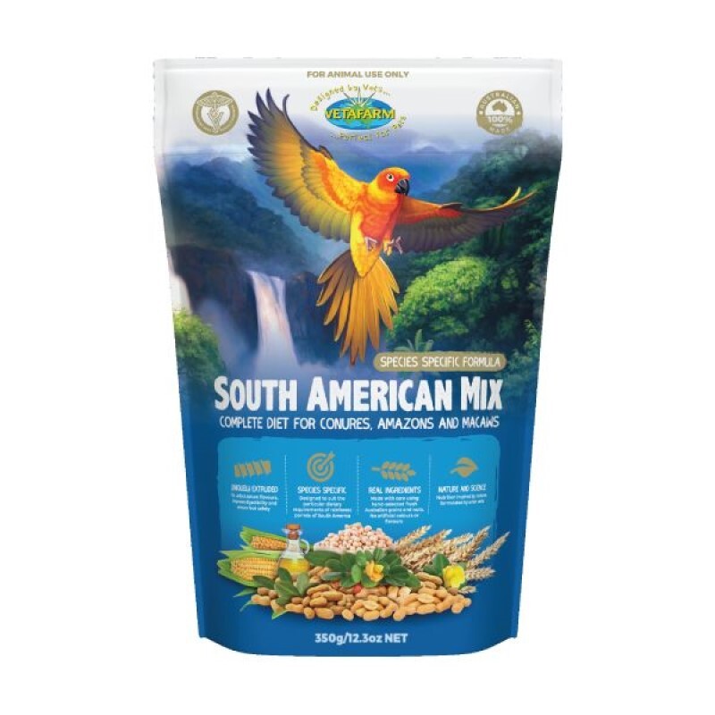Vetafarm South American Mix 鸚鵡糧 - 2kg