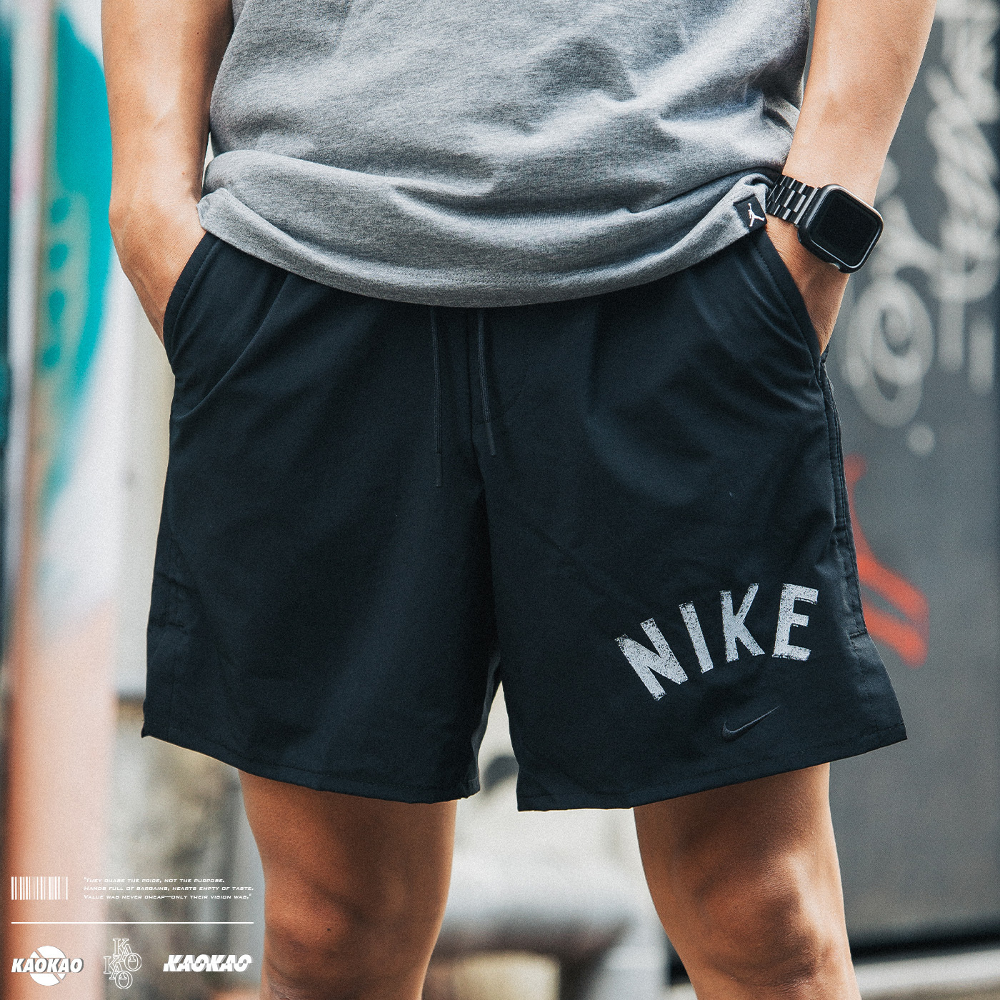 NIKE 短褲 Unlimited Swoosh Versatile 男款 黑 7吋 速乾 訓練 瑜珈 運動褲【FV9895-010】