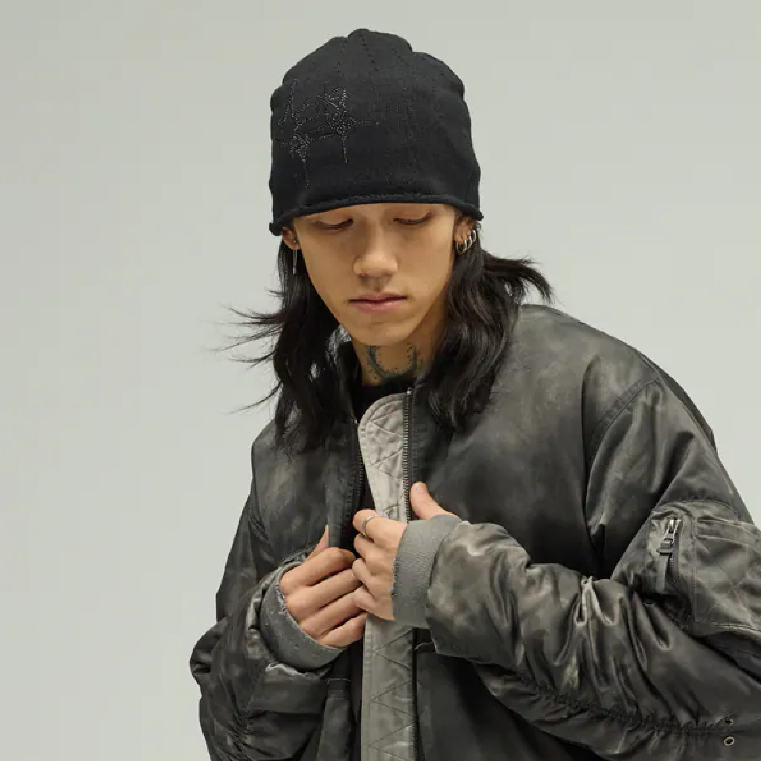 SILVER NINE Star Rhinestone Beanie 星星鑽毛帽 [SN-011]