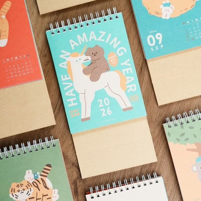 小黃間｜2026桌曆｜FURRY ZOO